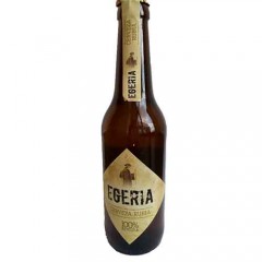 Cerveza artesana Egeria Rubia 33cl. ECOLOGICA -Caja de 6 unidades