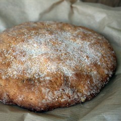 Torta de chicharrones. Fuera de temporada