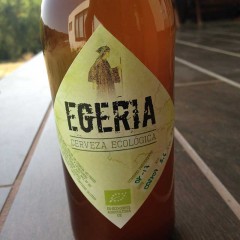 Cerveza artesana y ecológica Egeria Rubia 33cl. Caja de 6 unidades.AGOTADA TEMPORALMENTE