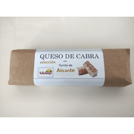 QUESO DE CABRA - CON TURRON DE ALICANTE JIJONA-300 GRS